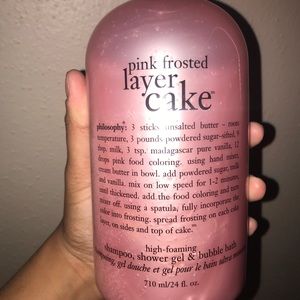 Pink Frosted Layer Cake 24oz.